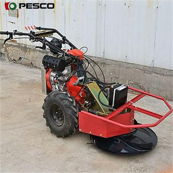 High Efficient Wheeled Disc Lawn Mower PESCO Grass Cutter